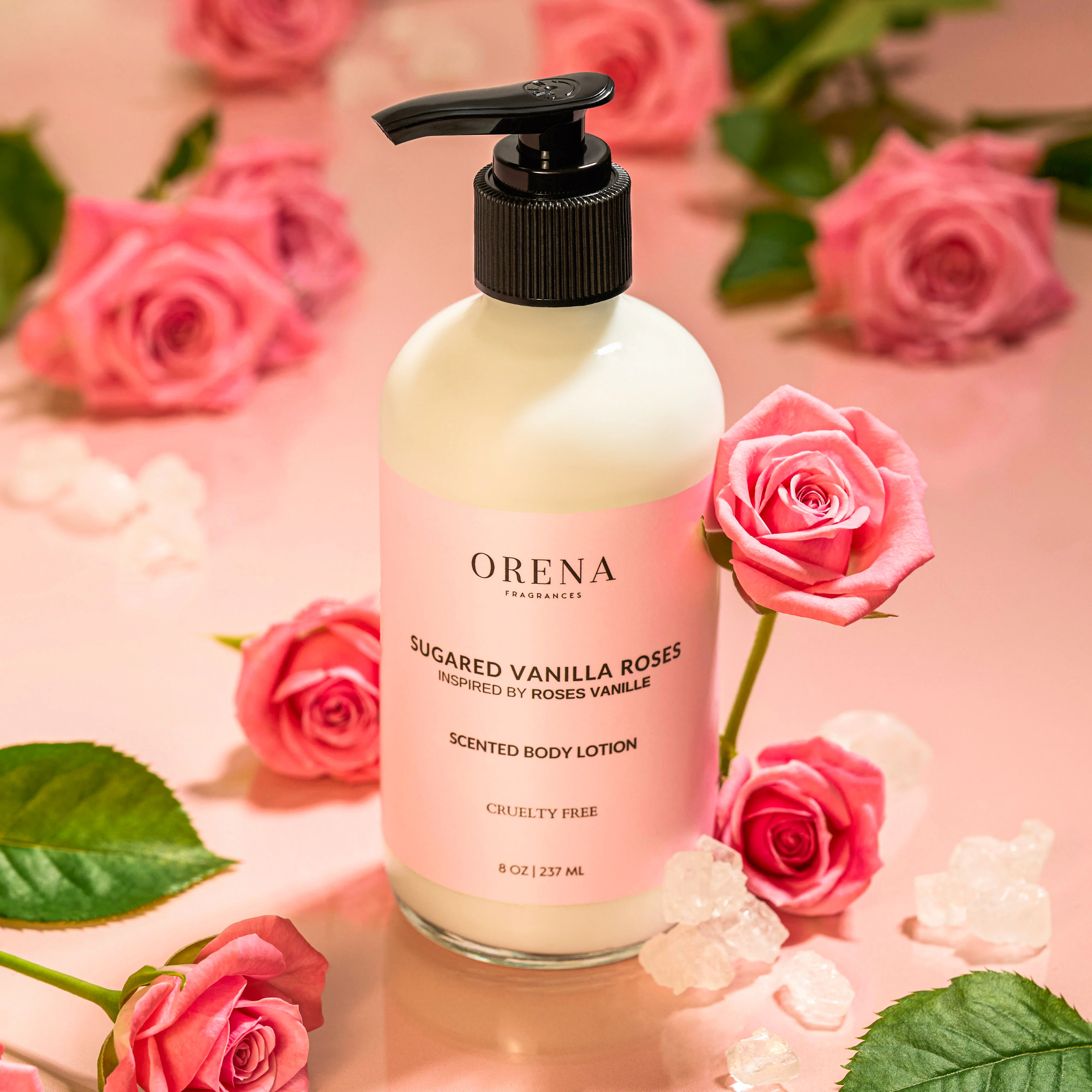 SUGARED VANILLA ROSES BODY LOTION