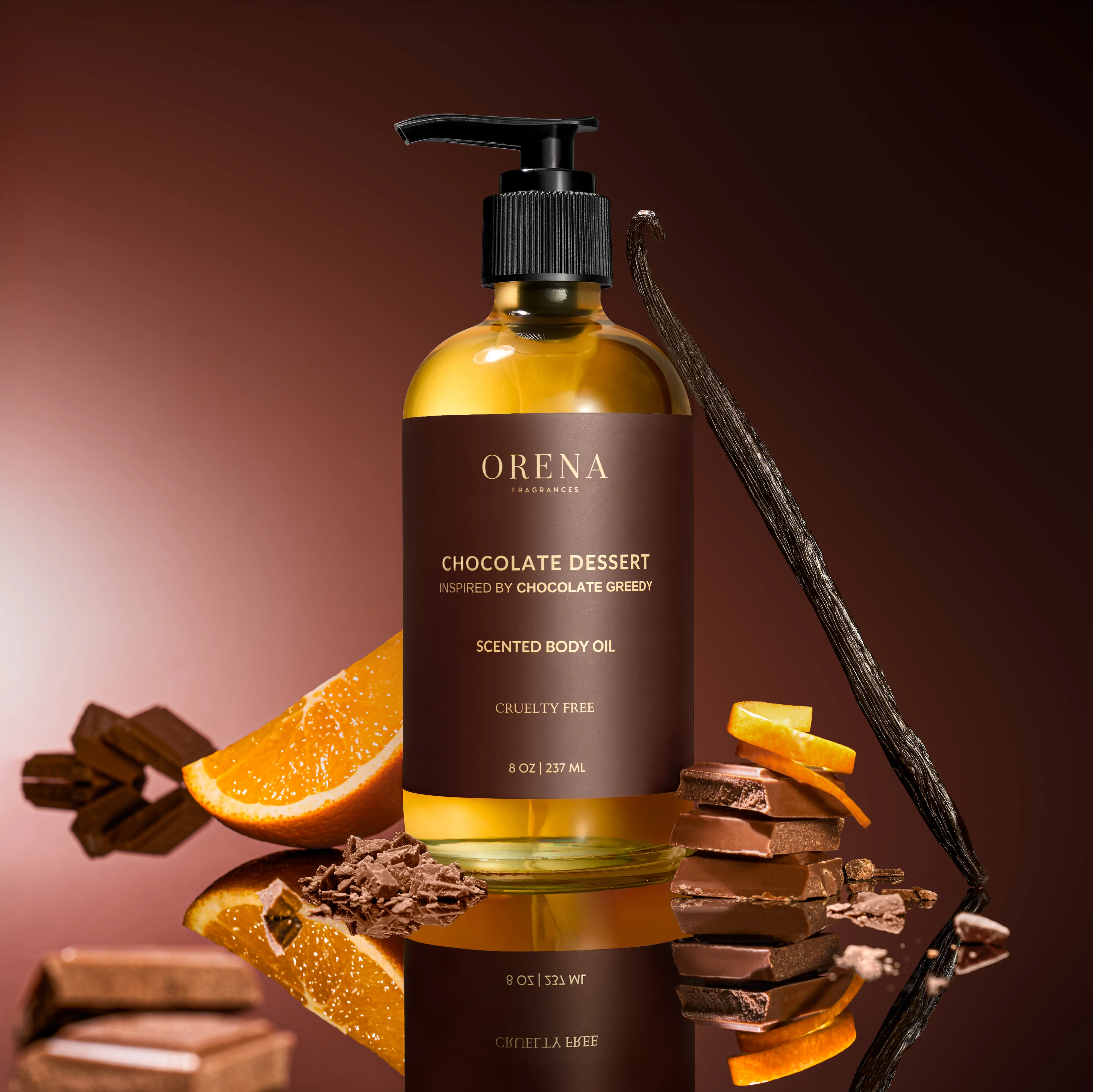 CHOCOLATE DESSERT BODY OIL