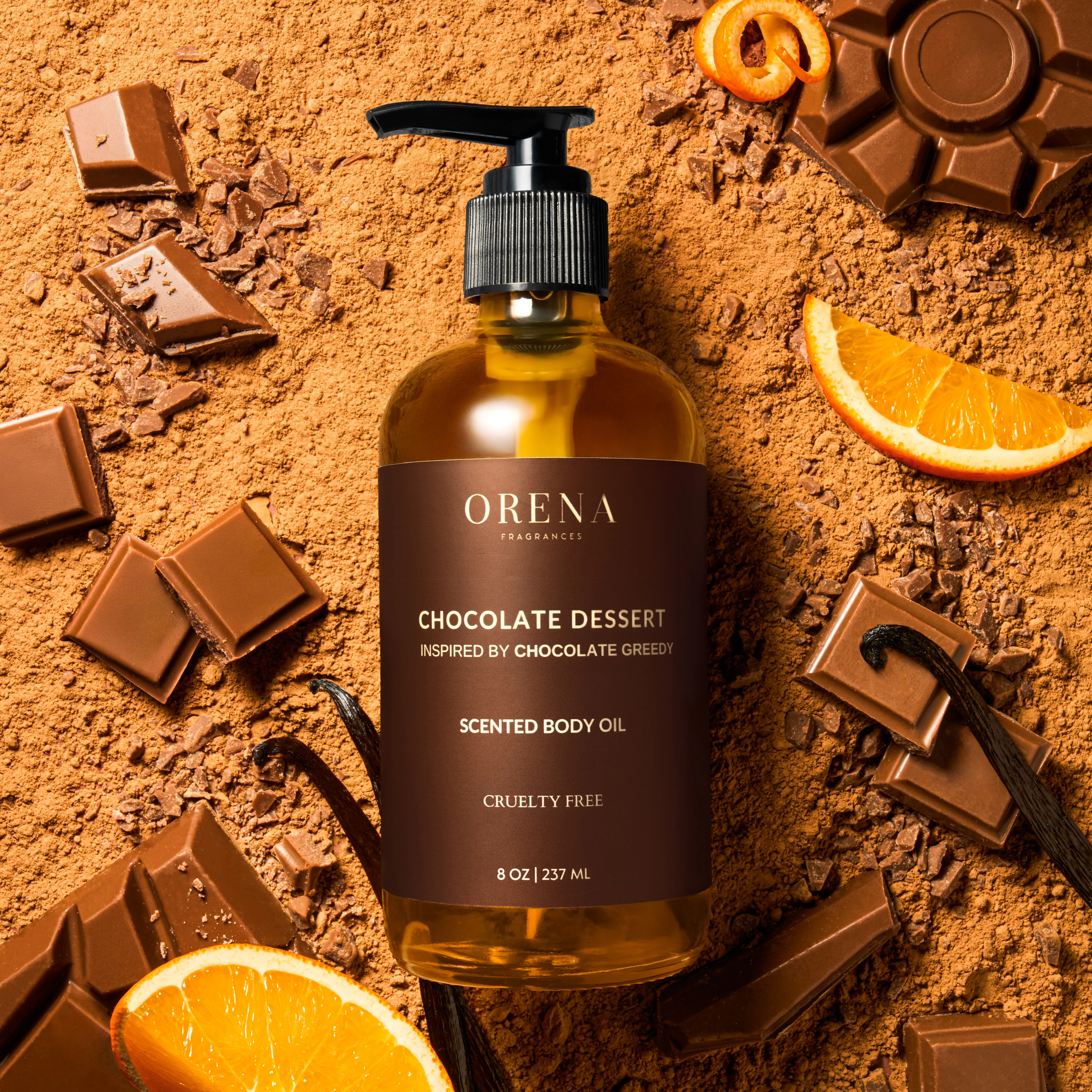 CHOCOLATE DESSERT BODY OIL - Image 2