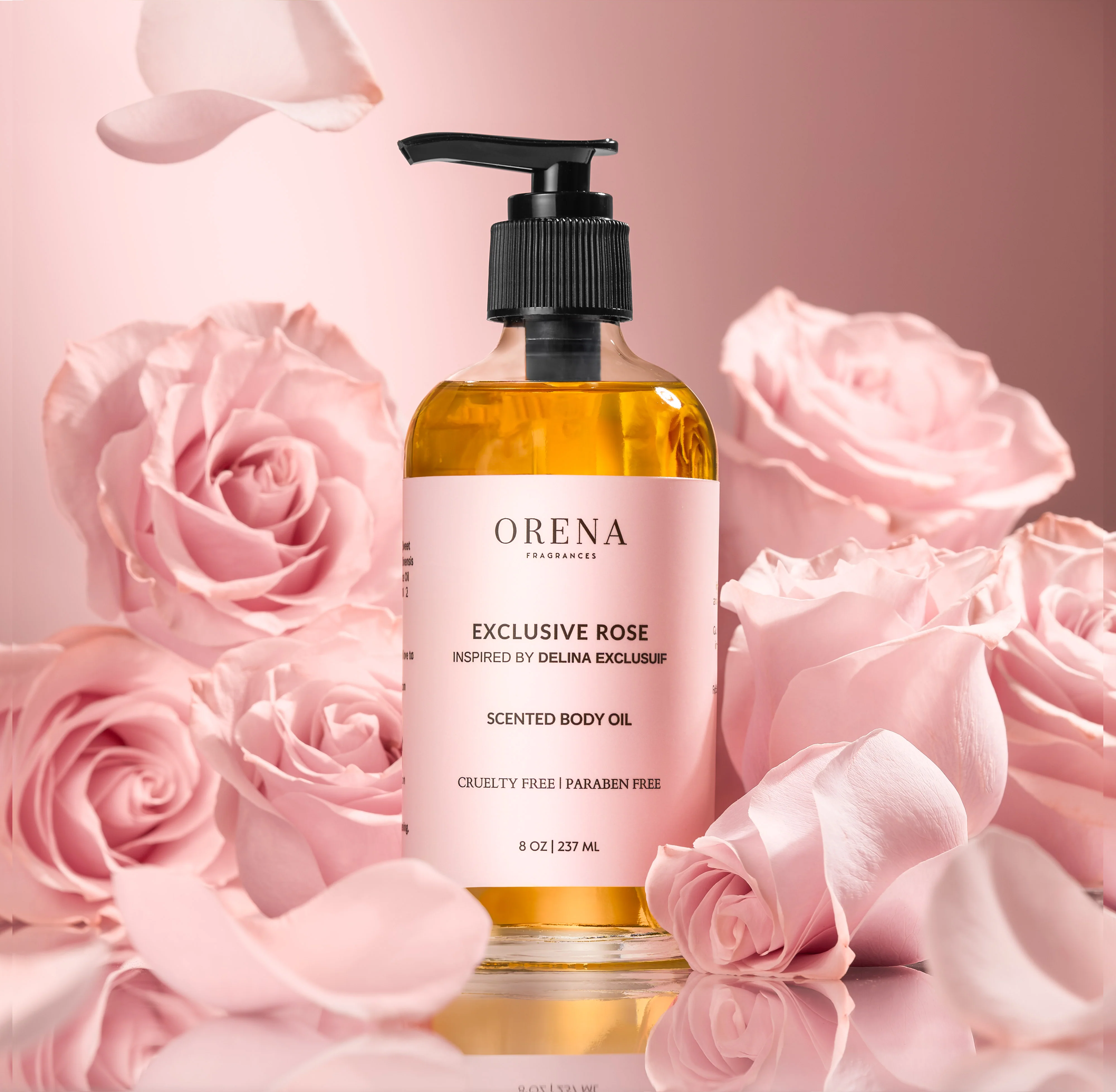 EXCLUSIVE ROSE BODY OIL
