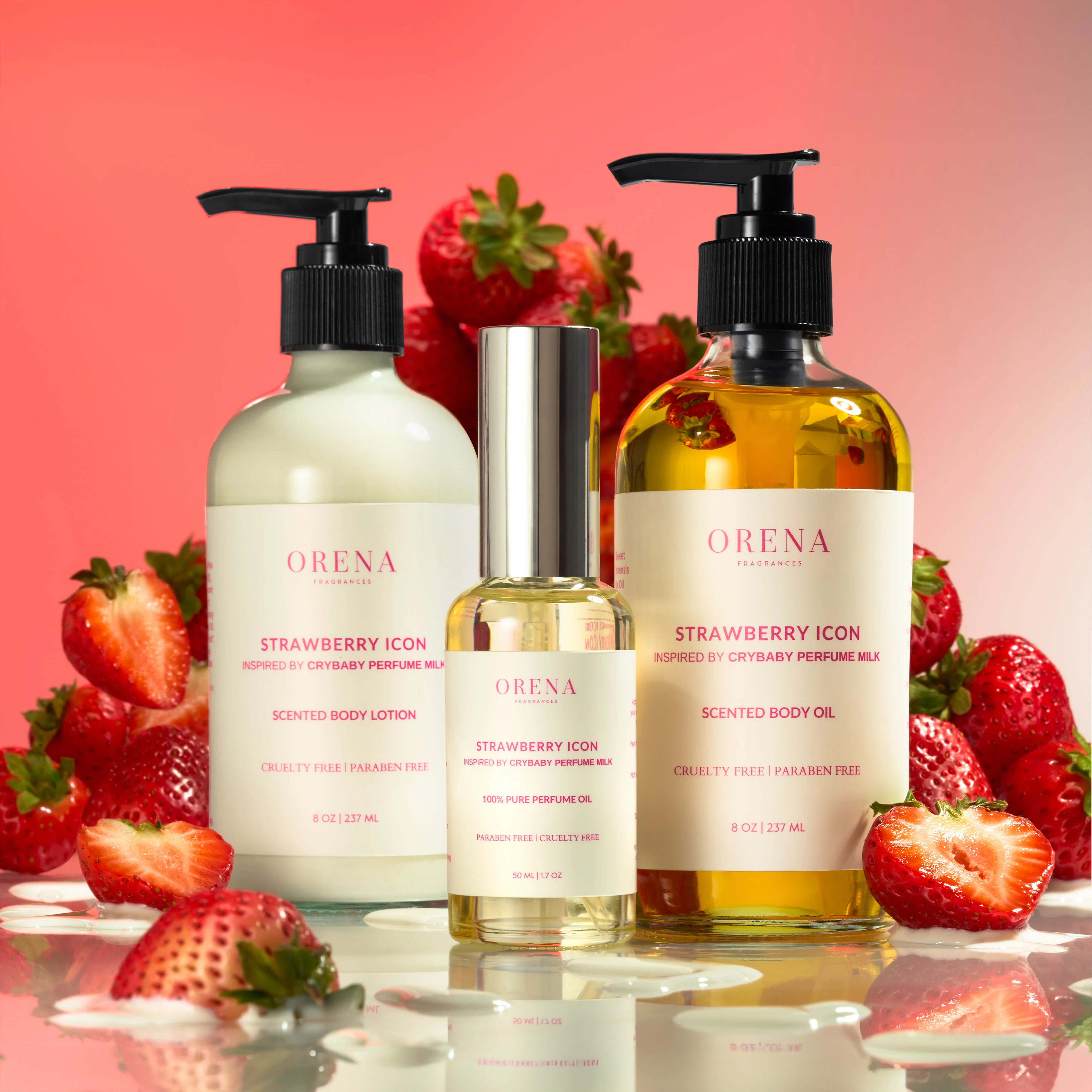 STRAWBERRY ICON BODY LOTION - Image 2